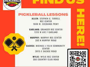 Pickleball Lessons - Find a class today!