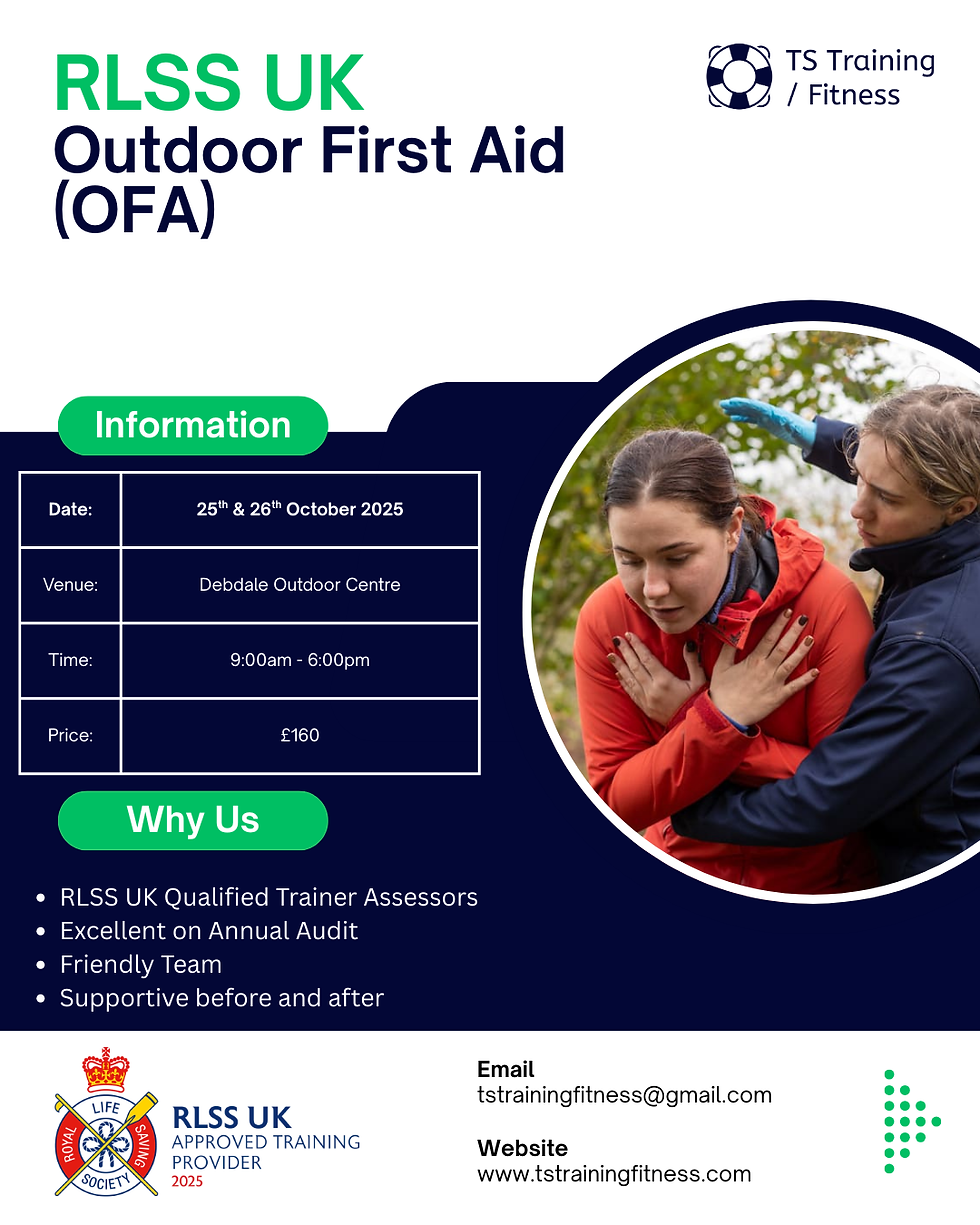 RLSS UK Outdoor First Aid (OFA)