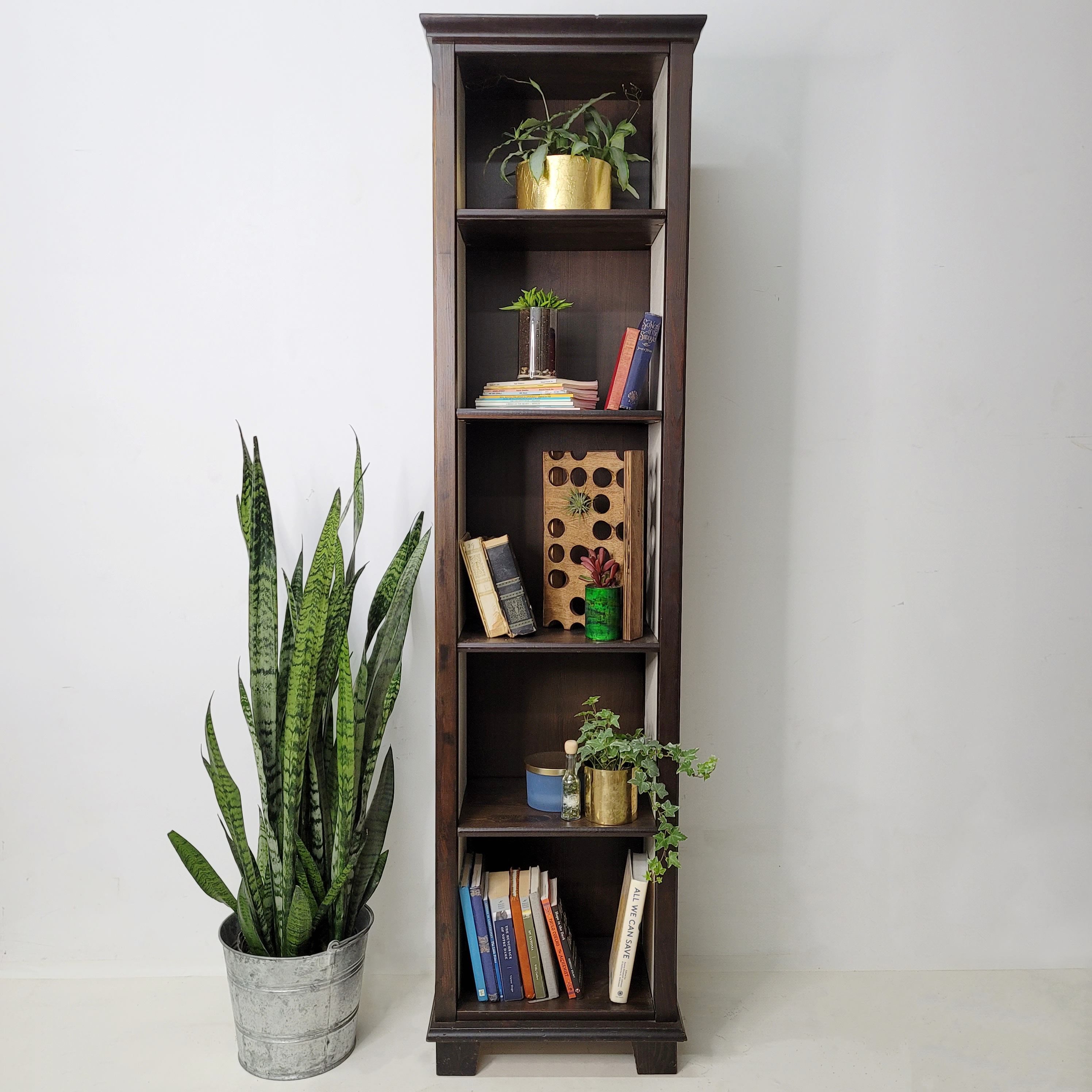Tall Upcycled Bookcase