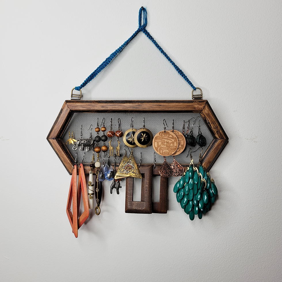 Hanging Earring Holder