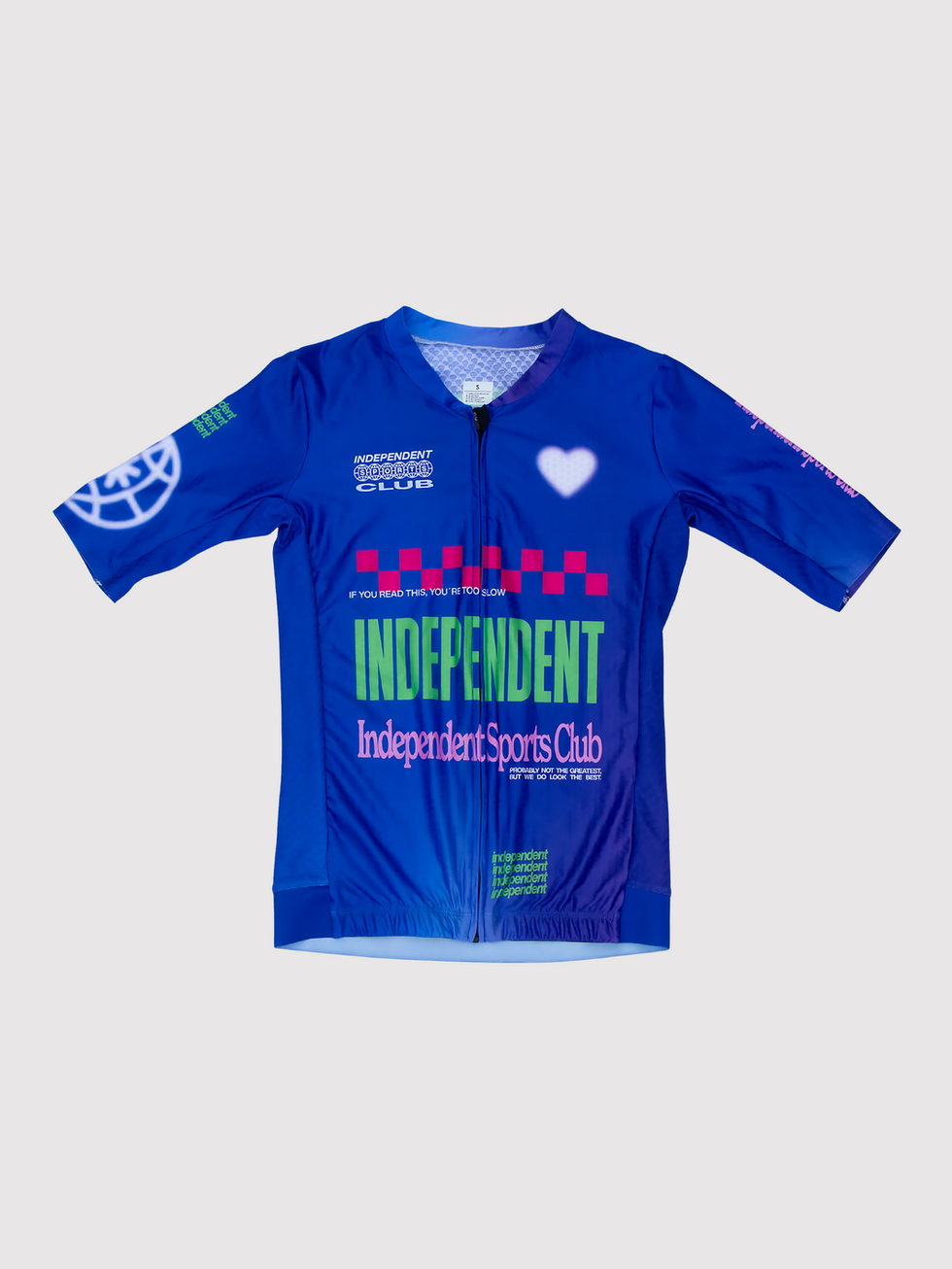 Vooraanzicht racing team shirt