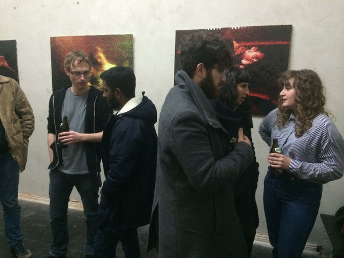 Sleepers, solo exhibition in Das Gift, Berlin-Neukölln. feb. 2015