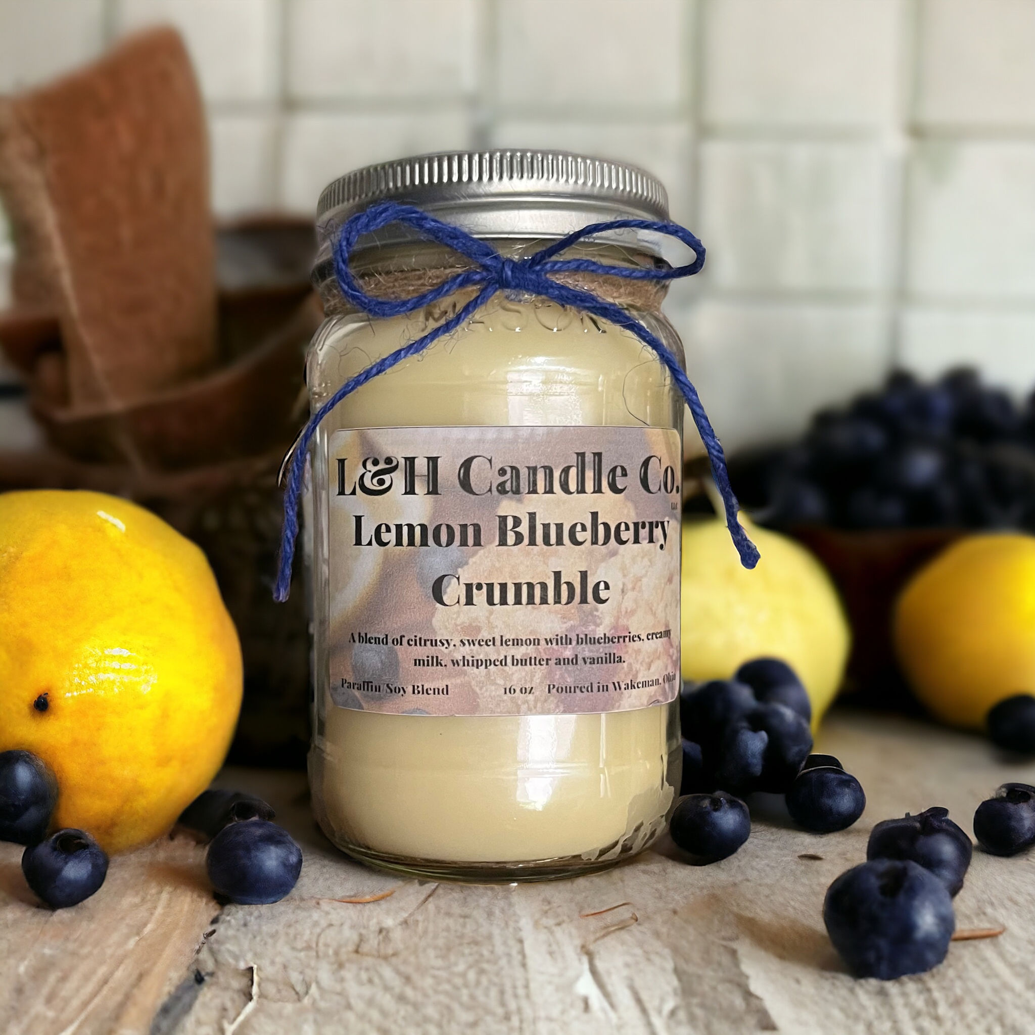 Lemon Blueberry Crumble