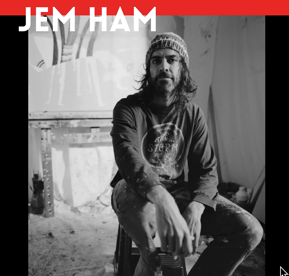 Open Studio and Artist Talk with Jem Ham