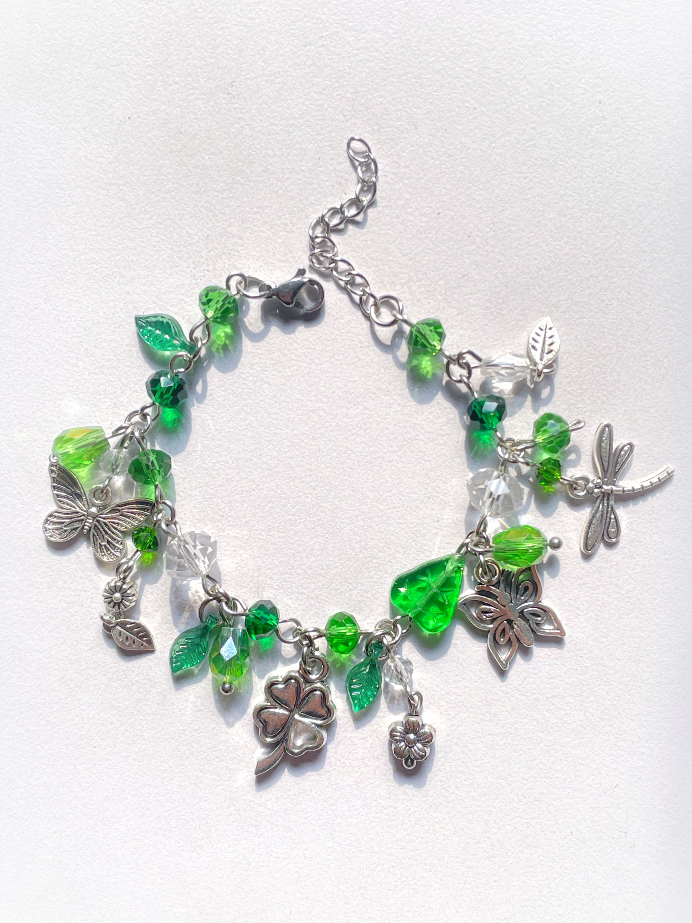 Green Clutter Bracelet