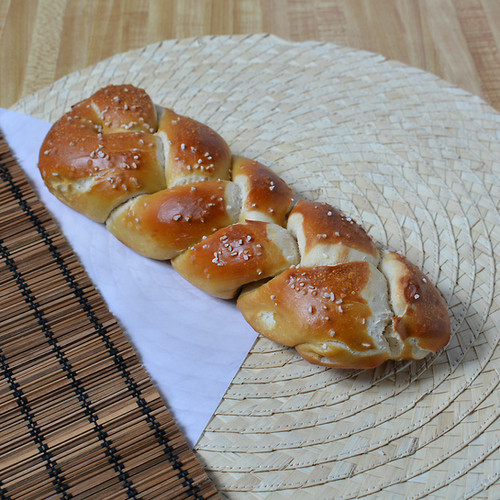 Soft Pretzel Braids Knot of this World