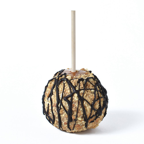 One Dozen Granulated Nuts Dark Chocolate Candy Apples Buy Candy Apples