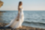 Novia en playa de los genoveses