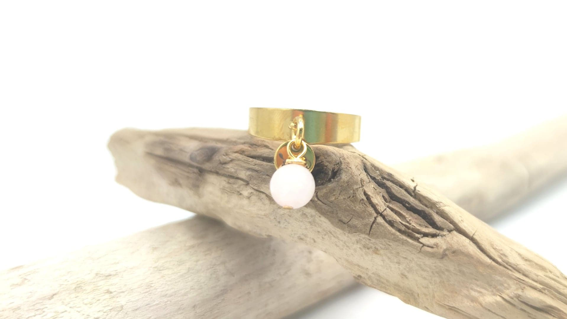 Bague : Lucie Quartz Rose