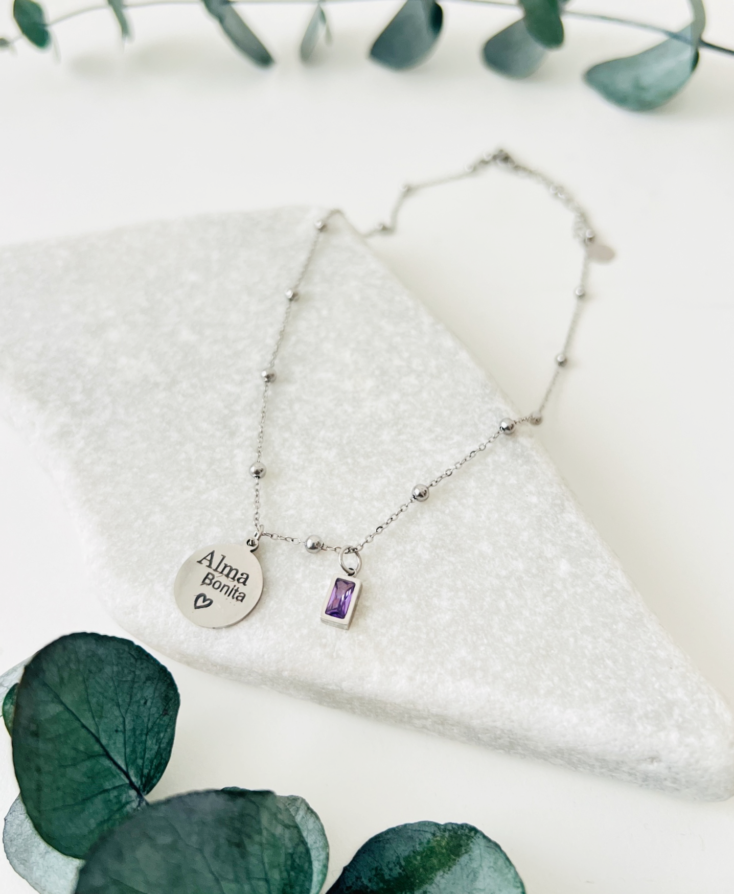 BASIC SILVER · Collar Personalizado