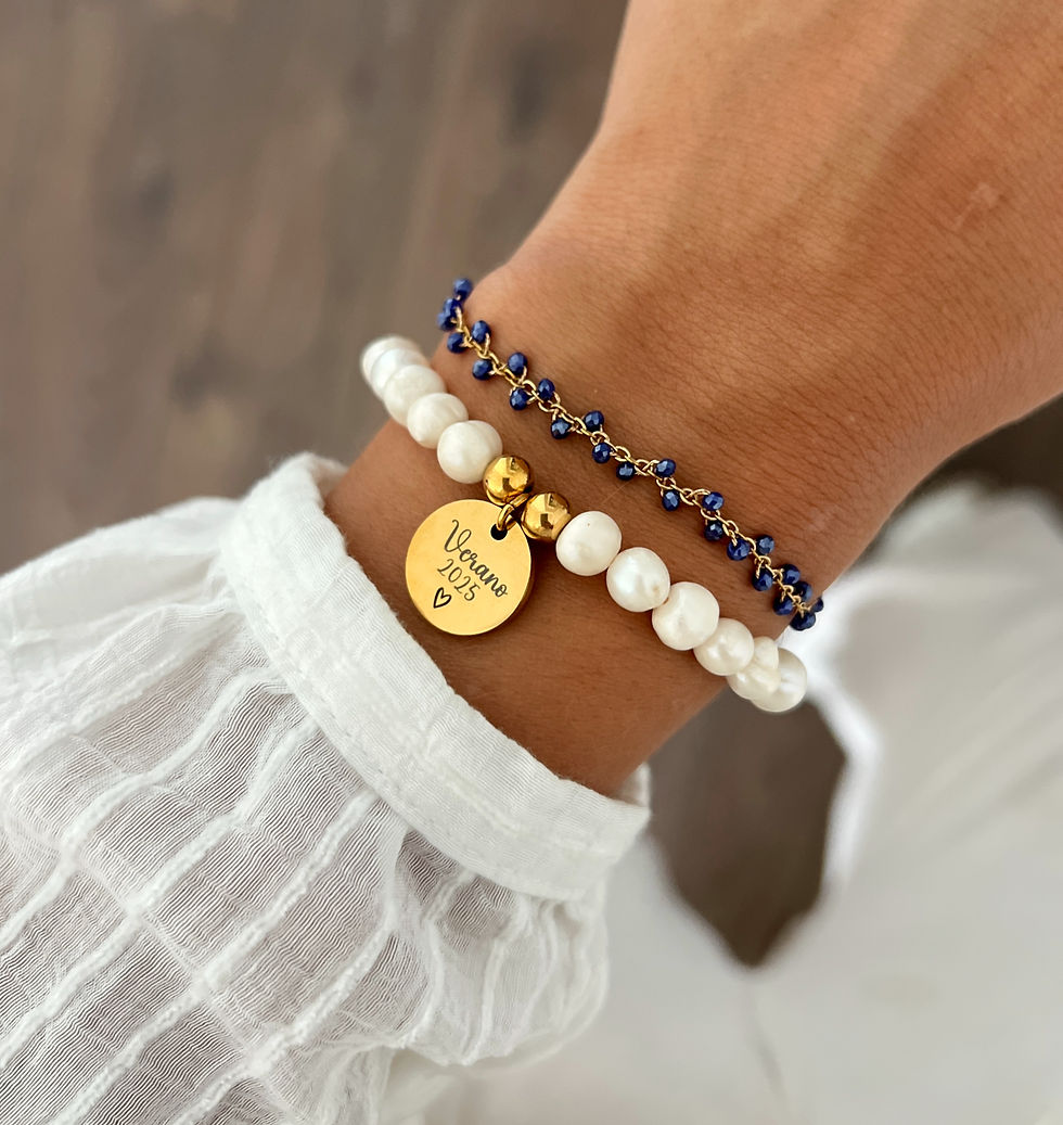 MUSA PERLAS NACAR Pulsera