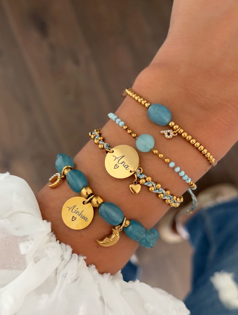 Miniatura: TERRA Pulsera Piedras