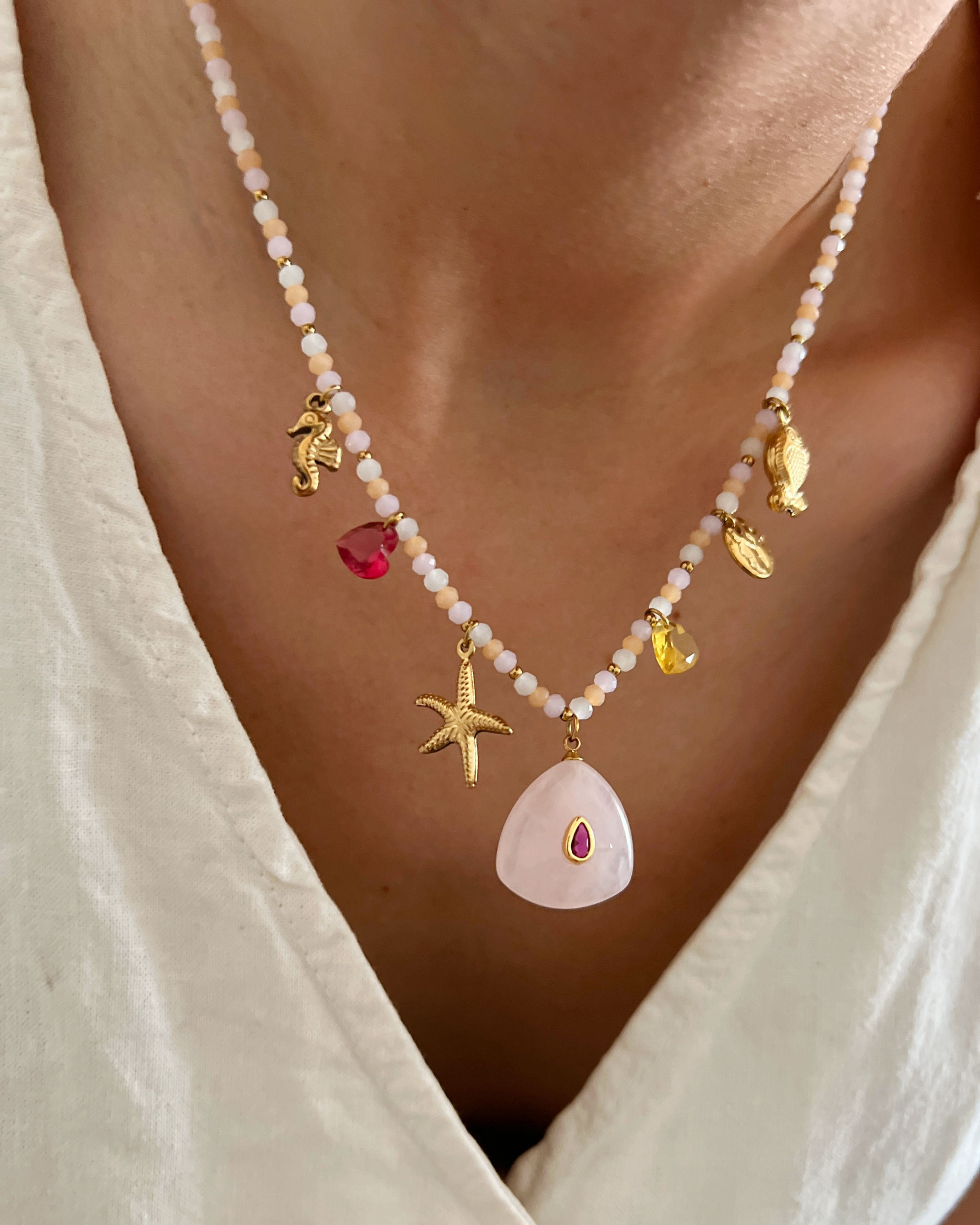 ROSA  Piedras Collar