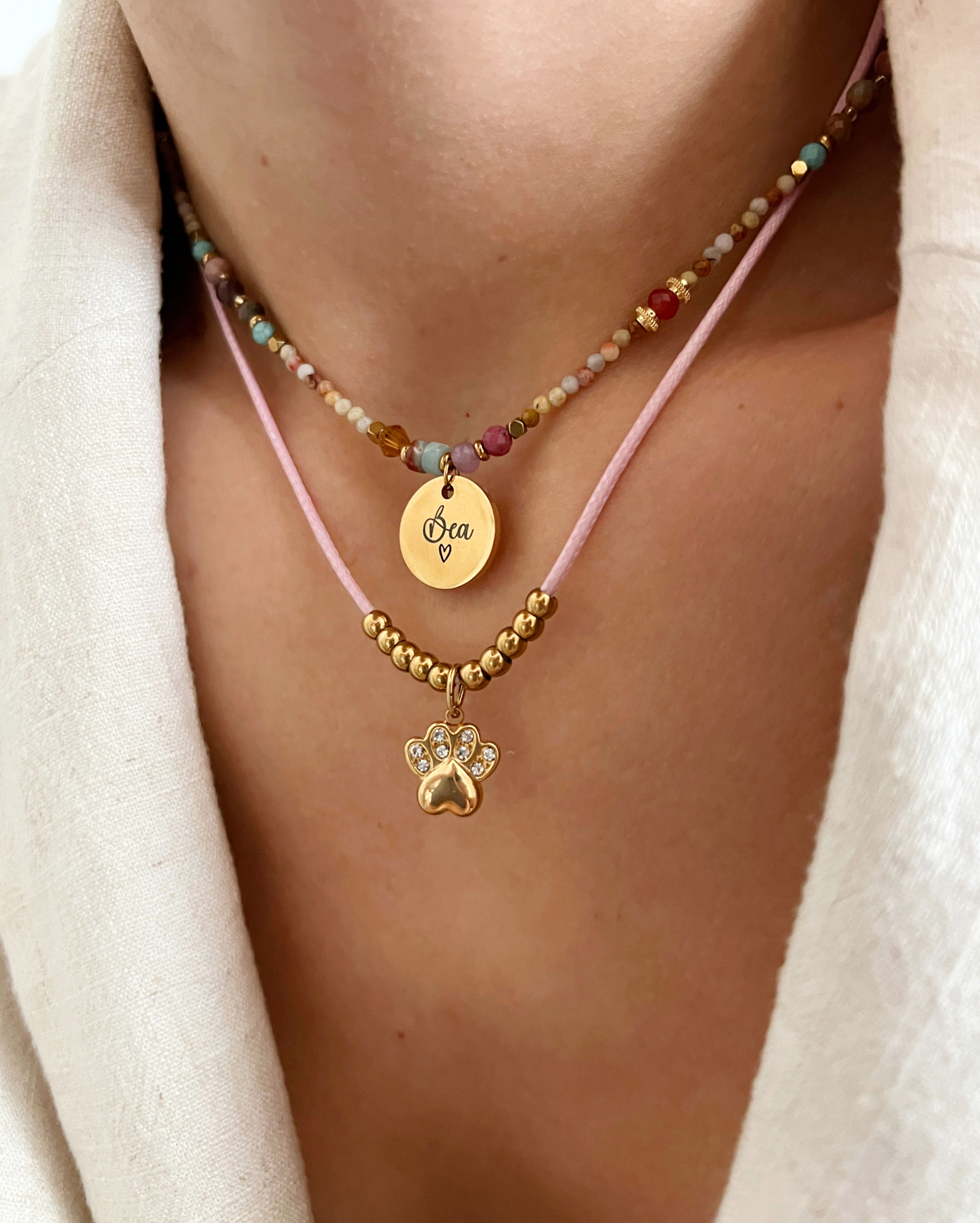 Piedras Esencia BLUE Collar