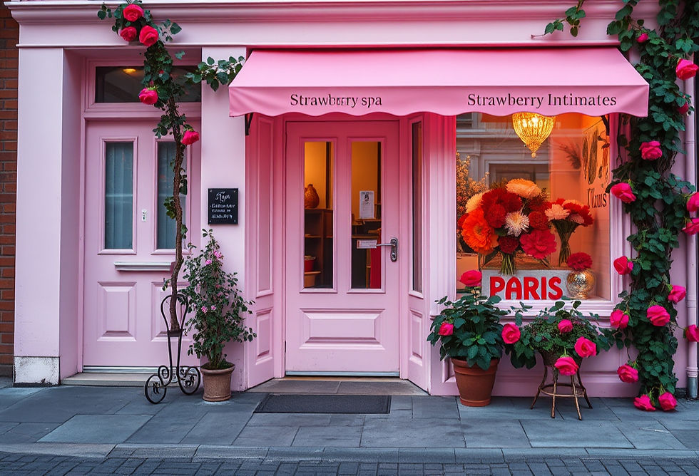 STOP MIS SPELLING WORDS STOP. i need a pink paris style boutique spa for Strawberry Intim