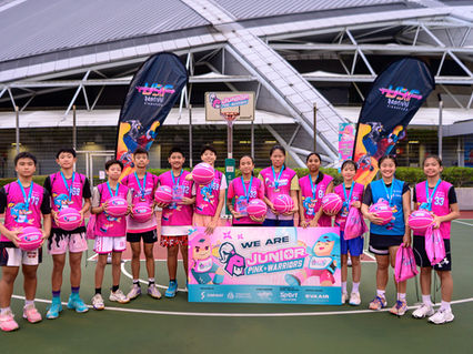 Junior Pink Warriors 3x3 Camp Returns – Building Skills, Confidence and Future Champions