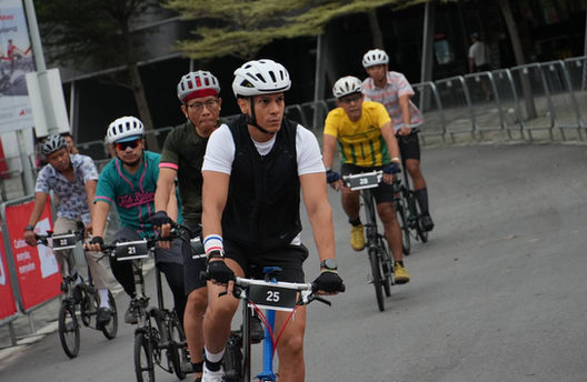 Brompton World Championship at OCBC Square Kicks Off OCBC Cycle Singapore Weekend Festivities