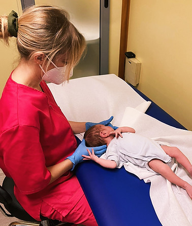 Trattamento osteopatico pediatrico