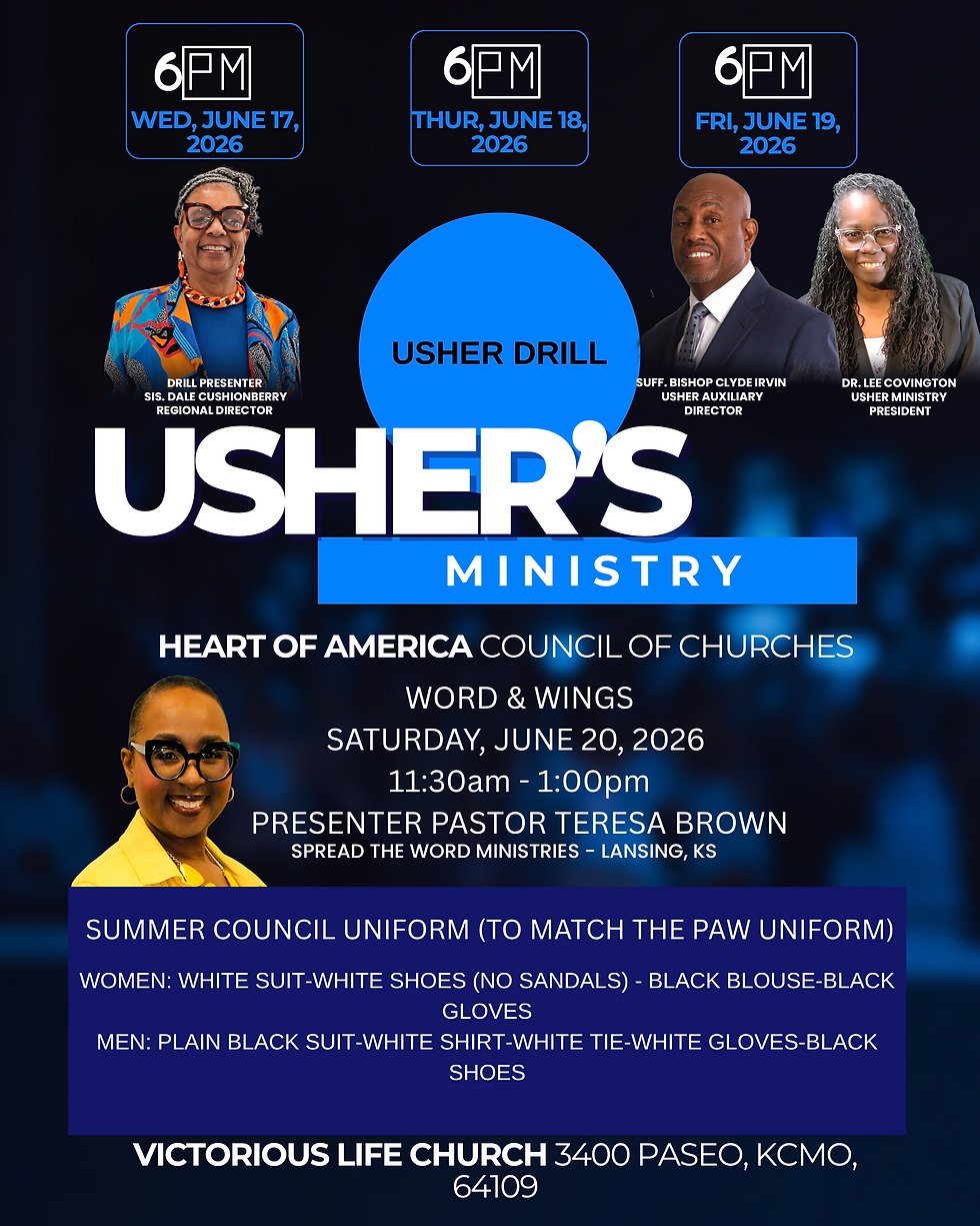 Usher Ministry