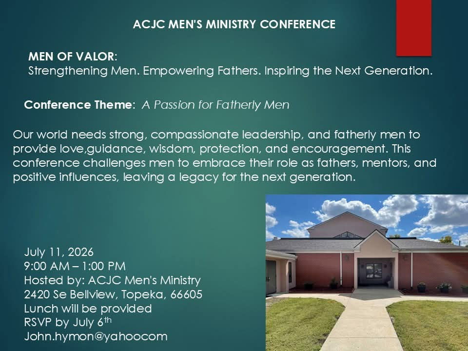 ACJC Men's Ministry Conference