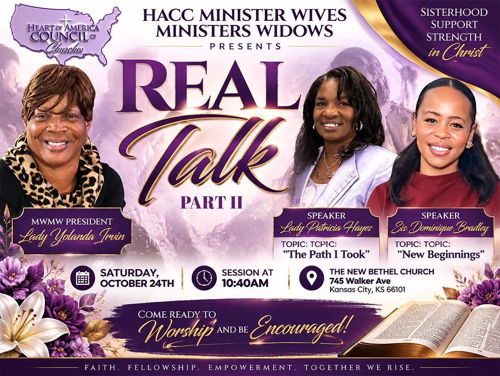 HACC MWMW Presents REAL TALK