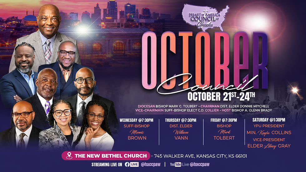 OCTOBER COUNCIL
