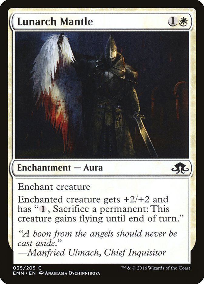MTG-Single-Lunarch Mantle-EMN-35-Normal-NearMint