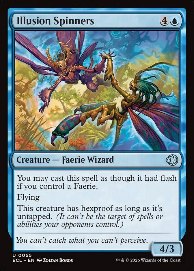 MTG-Single-Illusion Spinners-ECL-55-Normal-NearMint