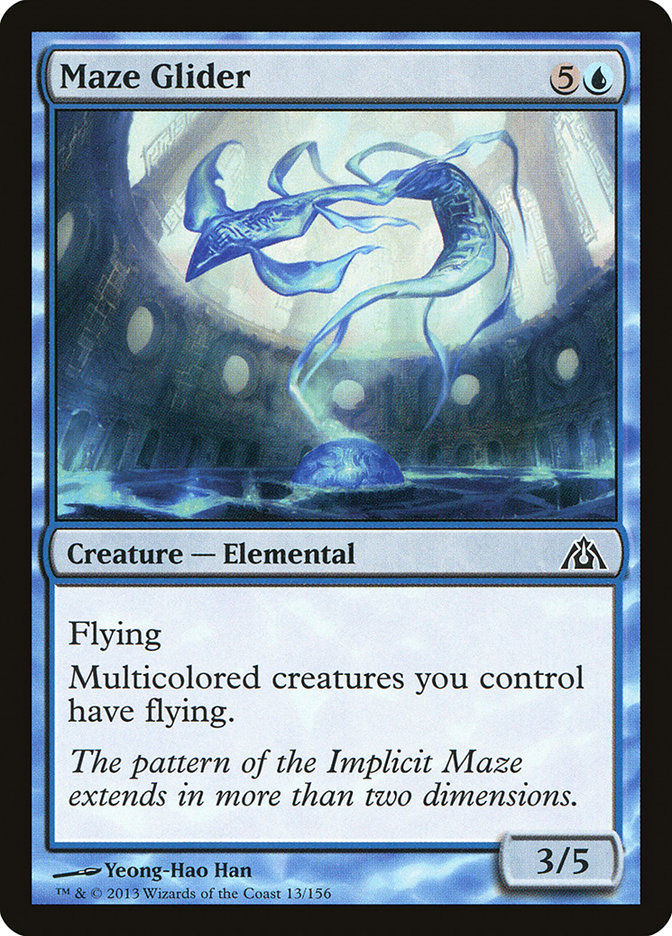 MTG-Single-Maze Glider-DGM-13-Normal-NearMint
