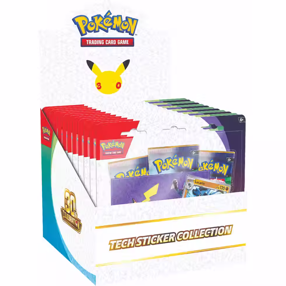 Thumbnail: Pokemon TCG 30th Celebration - Tech Sticker Collection