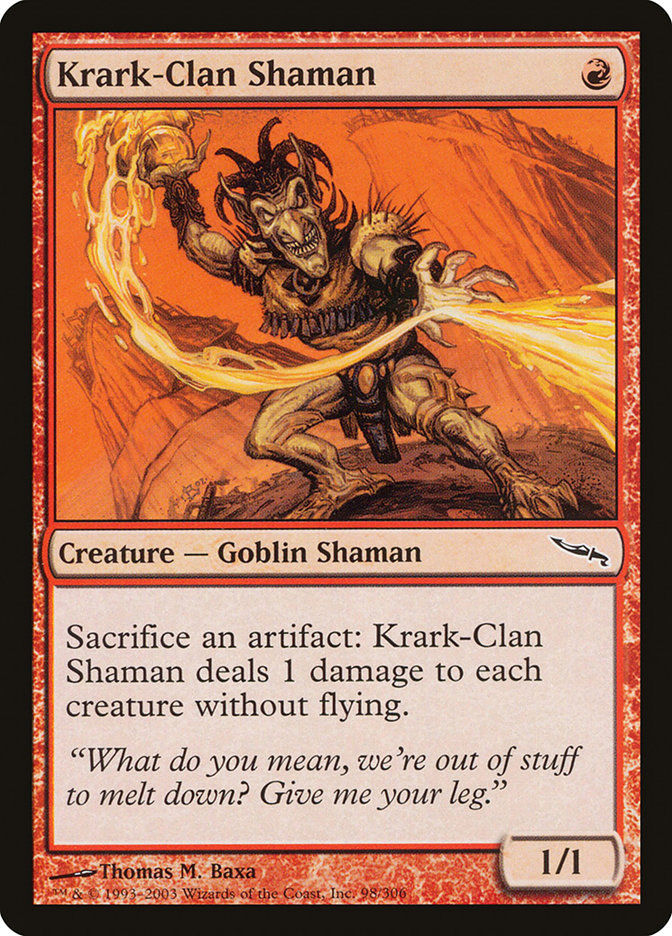 MTG-Single-Krark-Clan Shaman-MRD-98-Normal-NearMint