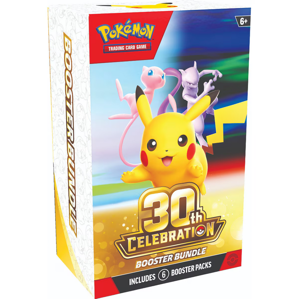 Pokemon TCG 30th Celebration - Booster Bundle