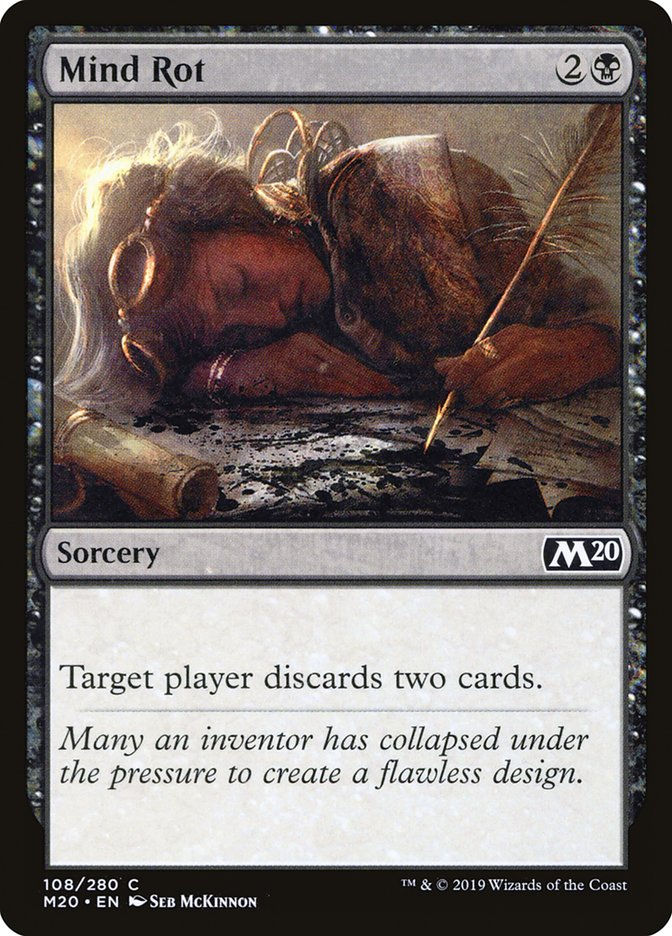 MTG-Single-Mind Rot-M20-108-Normal-NearMint