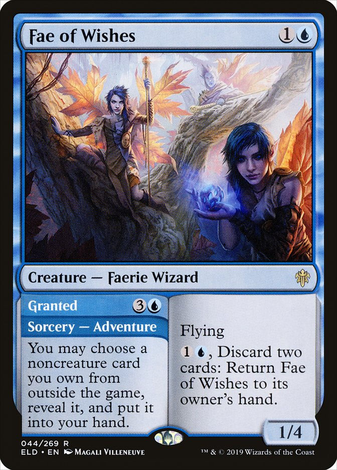 MTG-Single-Fae of Wishes // Granted-ELD-44-Normal-NearMint