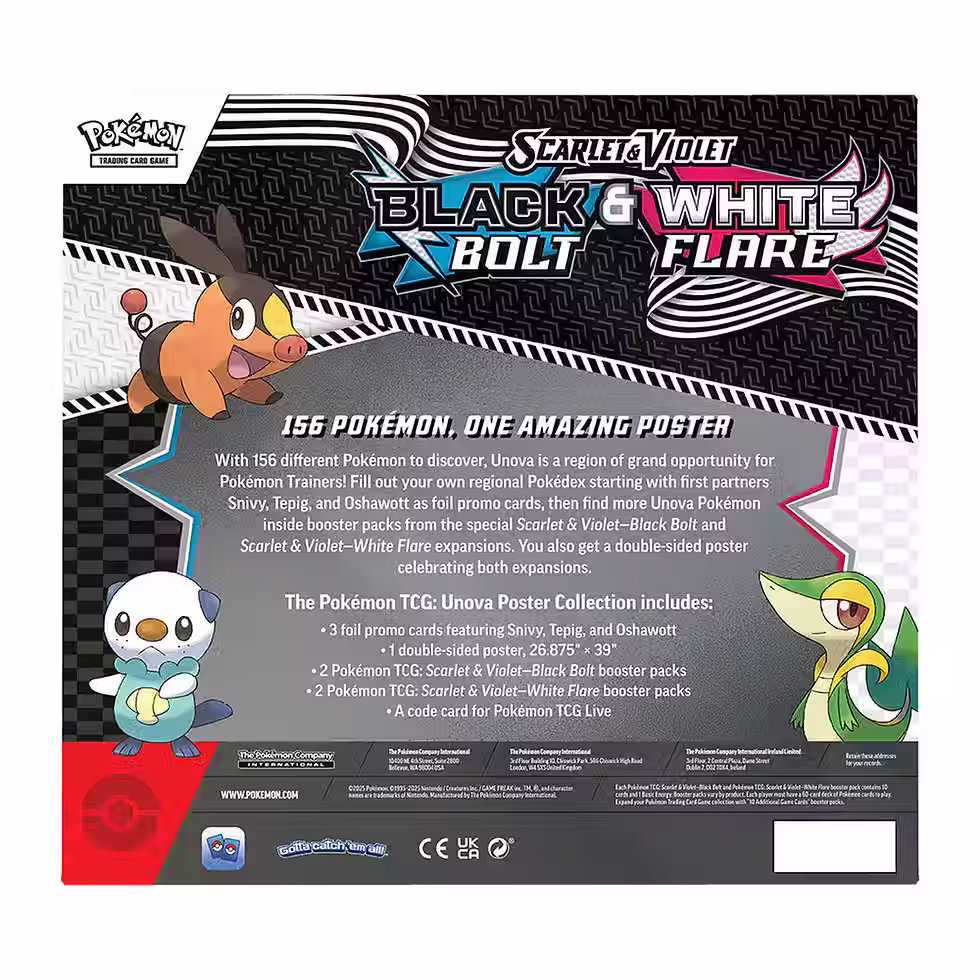 Thumbnail: Pokemon TCG : Unova Poster Collection