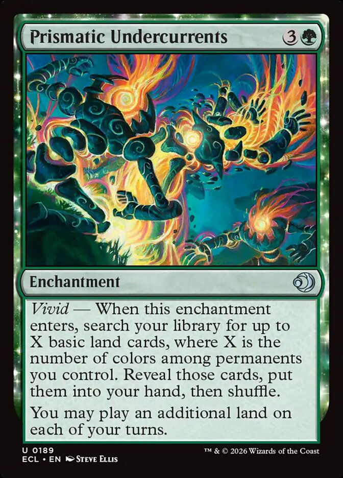 MTG-Single-Prismatic Undercurrents-ECL-189-Foil-NearMint