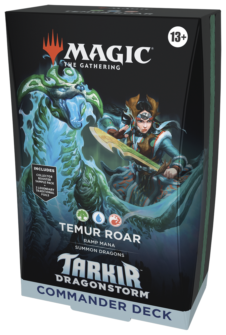 MTG -Tarkir: Dragonstorm Commander Deck - Temur Roar
