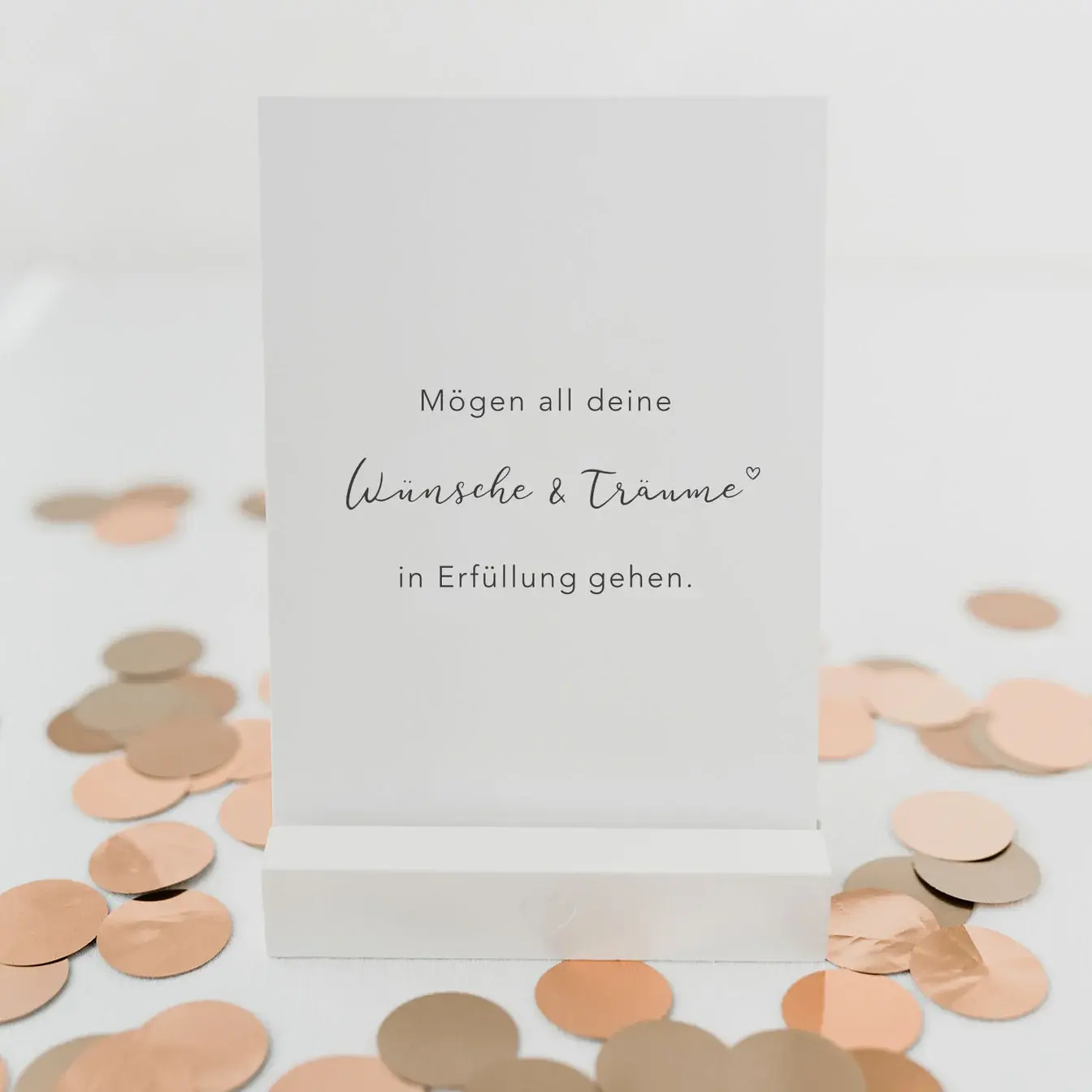EULENSCHNITT Postkarte A6 "Träume und Wünsche"