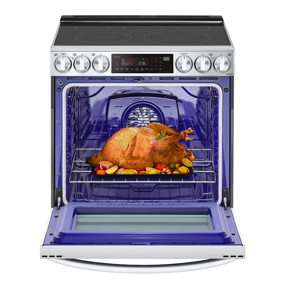 Thumbnail: LSEL6335F - Electric Slide-in Range, Stainless Steel