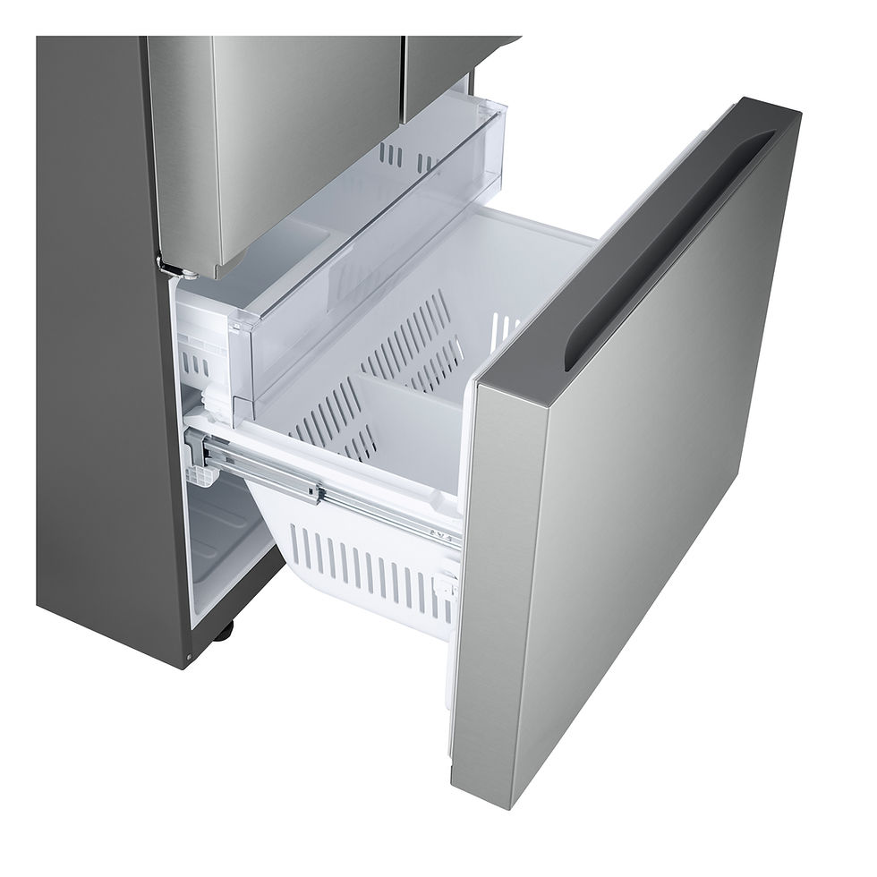 Thumbnail: LF25S6200V - French Door 33'' Refrigerator, Standard Depth, Platinum Silver