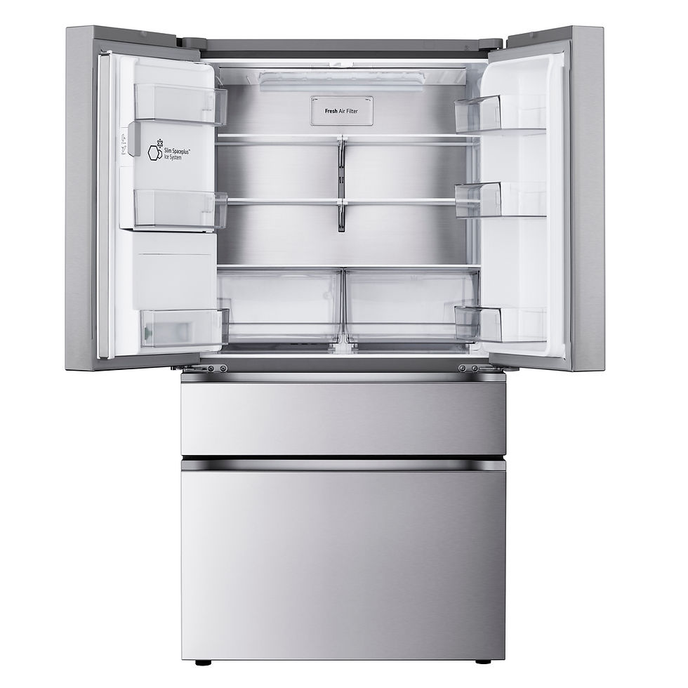 Thumbnail: LF29S8330S - 4 Door French Door 36'' Refrigerator, Standard Dept,Stainless Steel