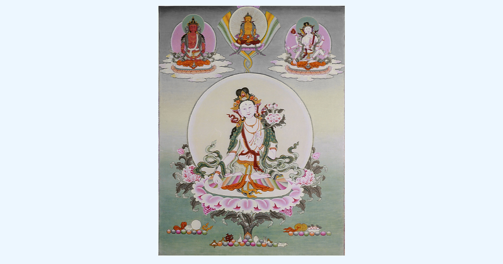White Tara Sadhana Instructions - The Daily Practice of the Noble Wish-Fulfilling Wheel