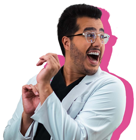 Eu Também Sou Médico é uma peça de comédia com o influenciador e médico Bruno Baroni e a at