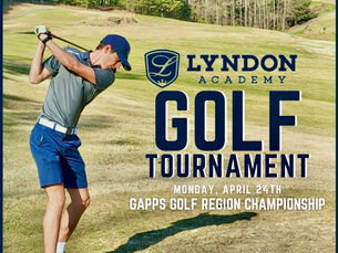 Lyndon at the GAPPS Golf Region Championship