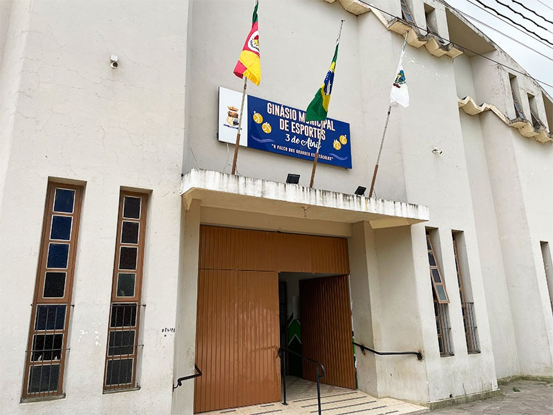 Ginásio Três de Abril será reformado em Pedro Osório