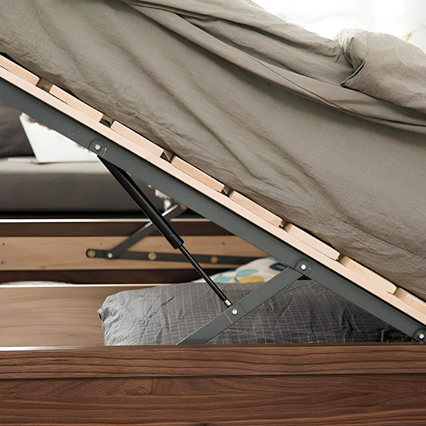 Black Walnut Bed | Wood Furniture