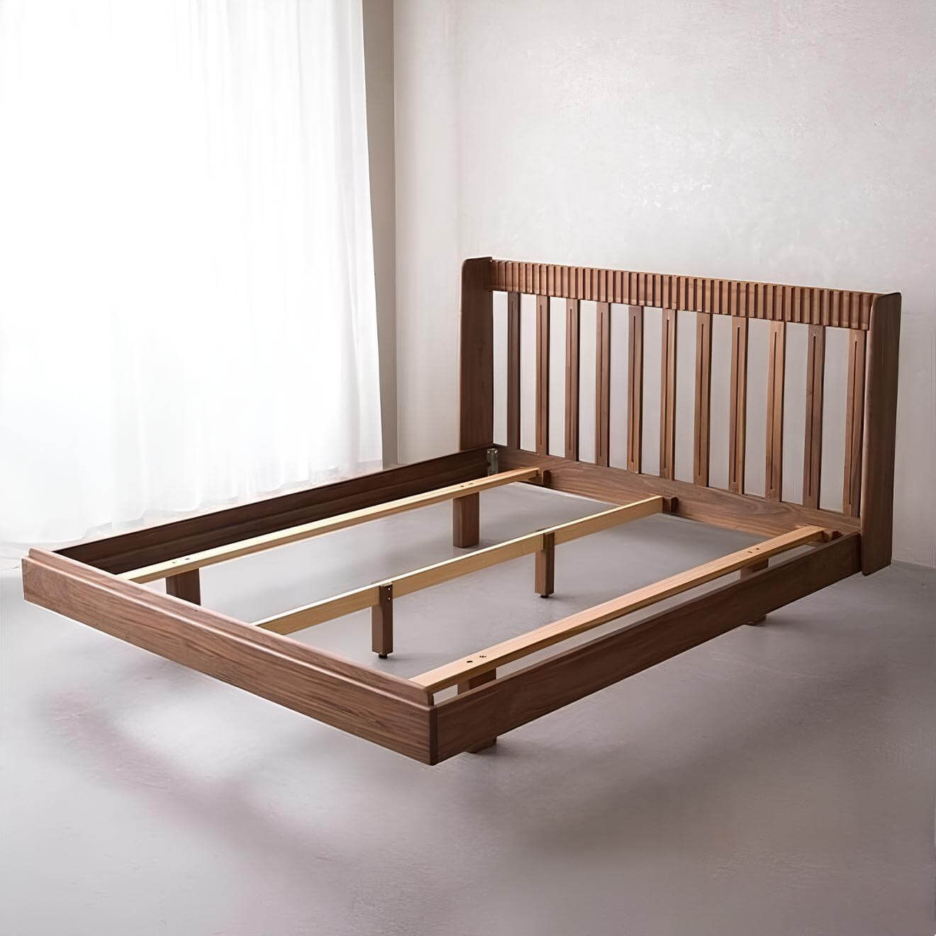 Black Walnut Bed | Wood Furniture