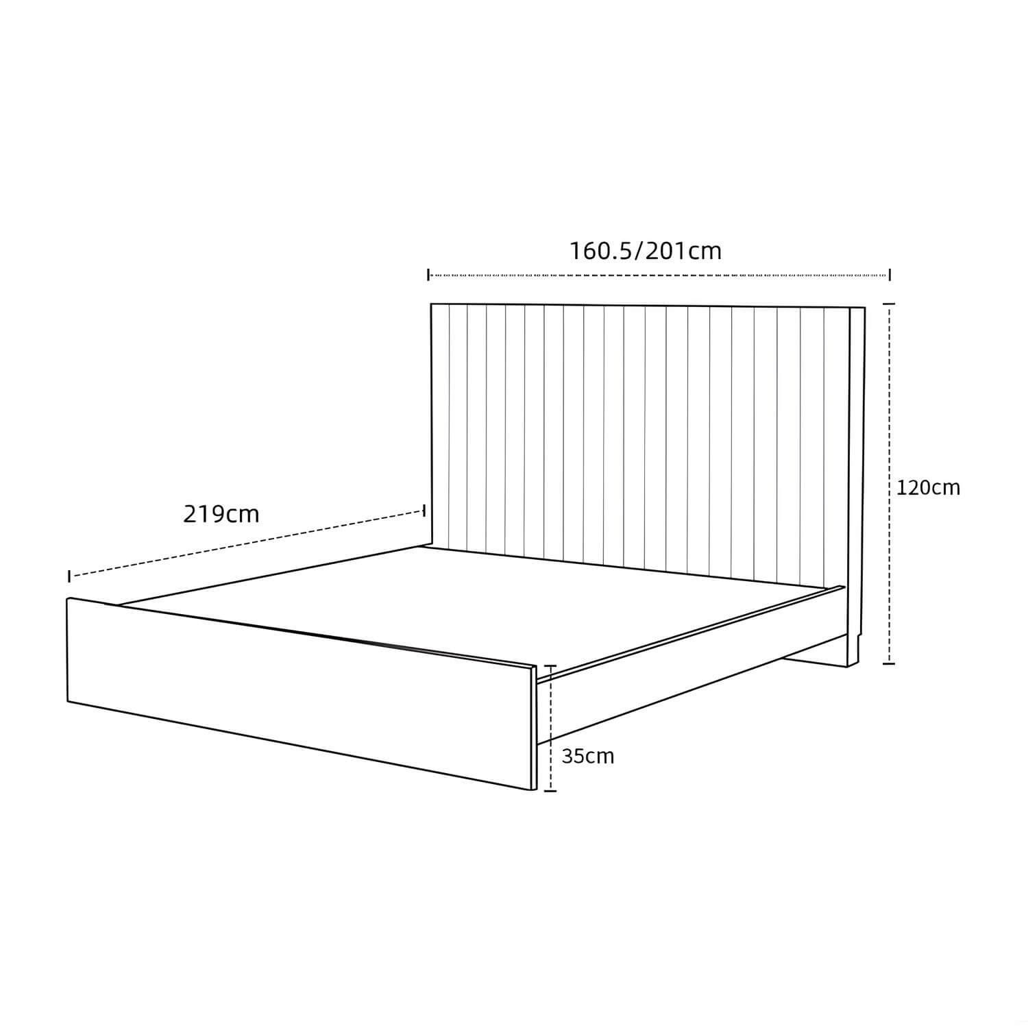 Black Walnut Bed | Wood Furniture