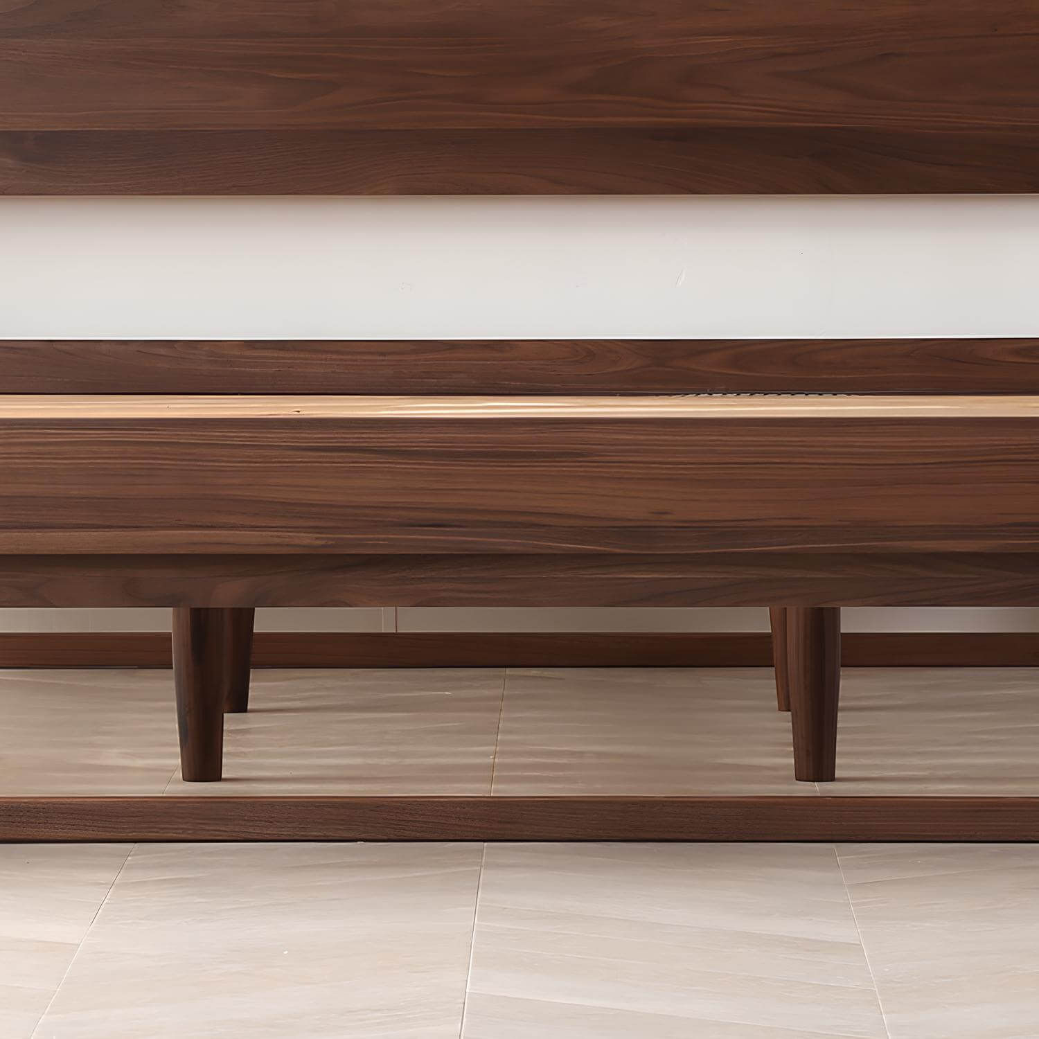 Black Walnut Bed | Wood Furniture
