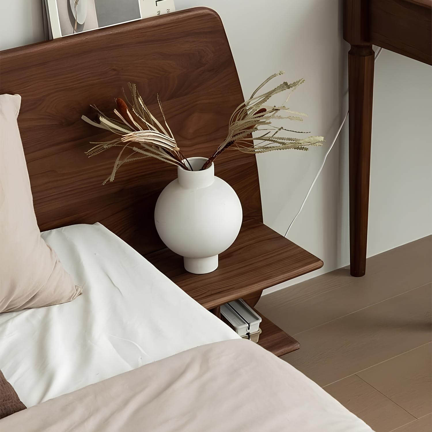 Black Walnut Bed | Wood Furniture